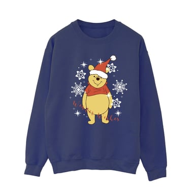 Disney - "Winter Wishes" Sweatshirt für Damen (Marineblau)