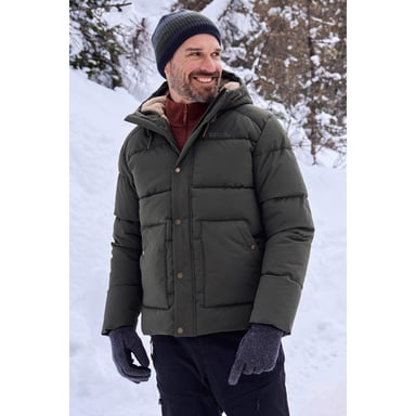 Mountain Warehouse - "Manta" Steppjacke für Herren (Khakigrün)