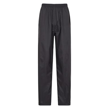 Mountain Warehouse Herren Pakka Wasserdicht über Hose (Schwarz)