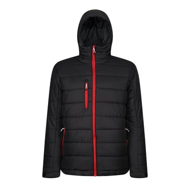 Regatta - "Navigate" Steppjacke für Herren (Schwarz/Rot)