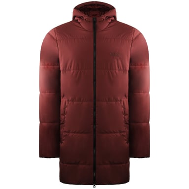 Jack Wolfskin North York Herren Braune wattierte Parkajacke