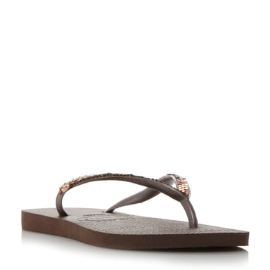 Havaianas Ladies - Slim Metal Mesh Detail Flip Flop