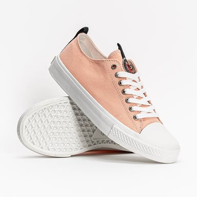 Guess Femme Sneakers Ederla Low Cut Rose