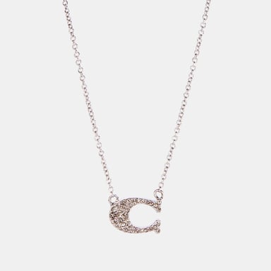 Pave Signature C Necklace