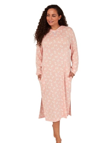 Penguin Print Hooded Lounge Dress