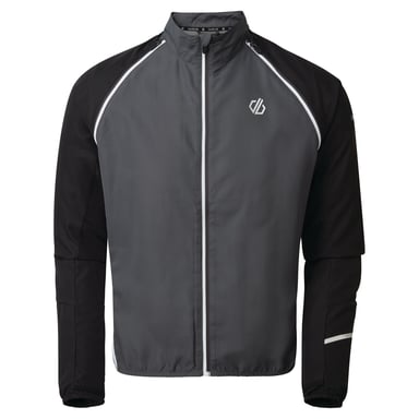 Dare 2B Mens Oxidate Windshell Jacket (Schwarz/Ebony)