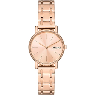 Skagen Signatur Lille roségold Damen Armbanduhr SKW3125