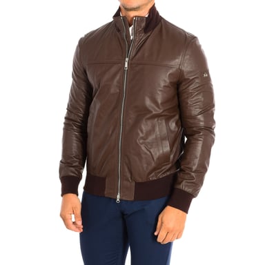 Lederjacke mit Stehkragen RML001-LT103 Mann