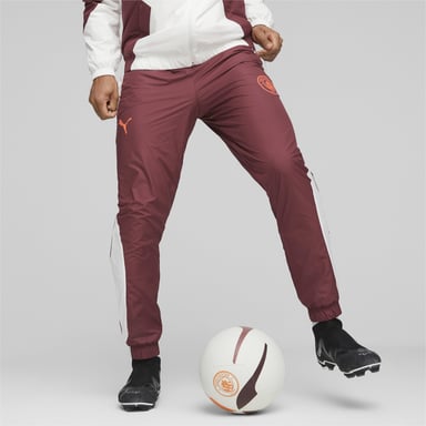 PUMA Mens Manchester City F.C. Pre-match Woven Pants
