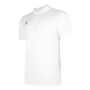Umbro - "Essential" Poloshirt für Jungen (Weiß/Schwarz)