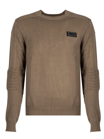 Les Hommes Pullover Herren beige