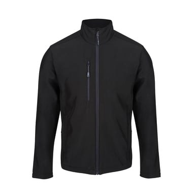 Regatta Herren Softshelljacke Honesty Made Recycled (Schwarz)