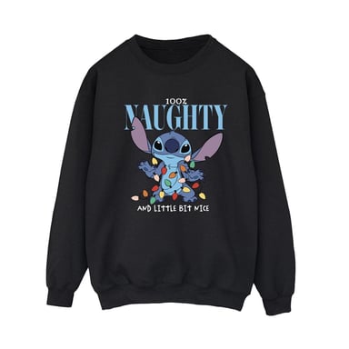 Disney - "Naughty & Nice" Sweatshirt für Damen (Schwarz)