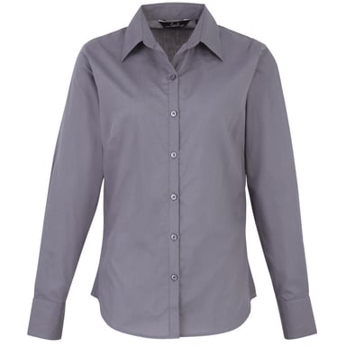 Premier - Bluse für Damen Langärmlig (Stahl)