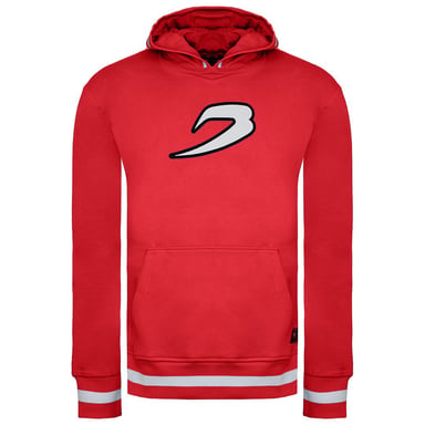BoxRaw 36 by Teddy Herren-Kapuzenpullover „Atlas“ in Rot