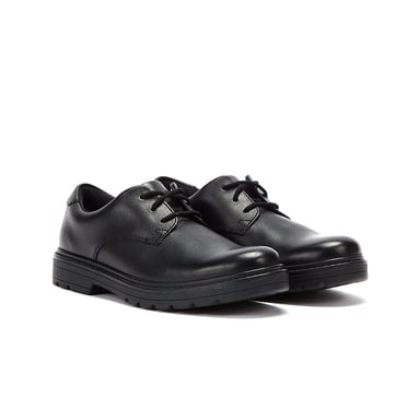 Clarks Loxham Derby Y Jugend Schuhe