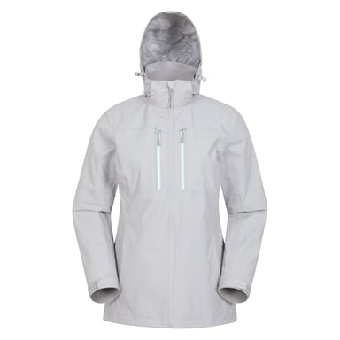 Mountain Warehouse Damen/Damen Rainforest II Extreme Wasserdichte Jacke (Grau)