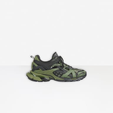 Balenciaga Mens Track.2 Open Bicolor / No Wash à Khaki