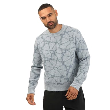 Sweat Spencer tricot col rond Wood Wood Pour Homme en Gris