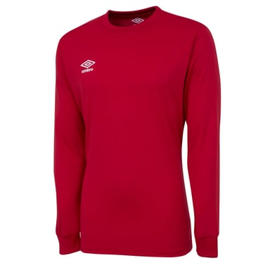 Umbro Childrens/Kids Club Langarmtrikot (Zinnoberrot)