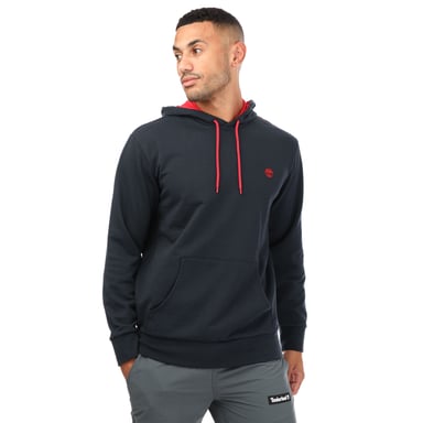 Sweat capuche logo poitrine Timberland Pour Homme en Bleu Marine