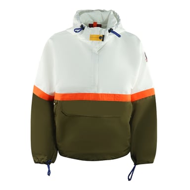 Parajumpers Dezi Pull-Over Colourblock Windbreaker Jacke Grün