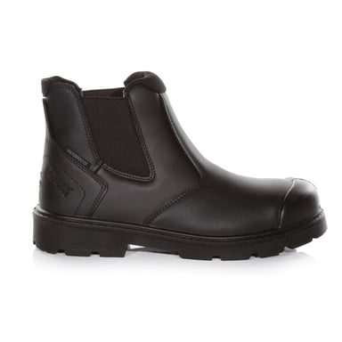 Regatta - Herren Dealer-Stiefel, Wasserfest, Aktion Leder (Schwarz)