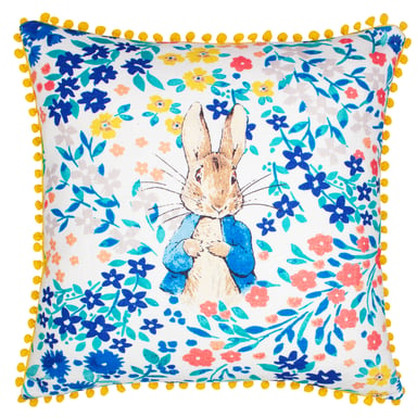 Peter Rabbit Peter Rabbit Florelli Printed Mini Pom-Pom Cushion