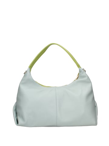 Roberta Rossi Schultertasche Frauen GREEN AND LIGHT BLUE