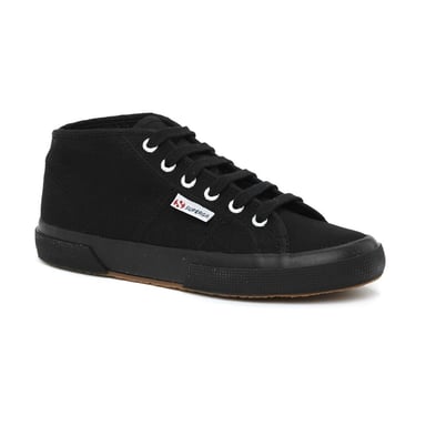 Superga Unisex Erwachsene 2754 Cotu Mid Cut Turnschuhe (Full Black)