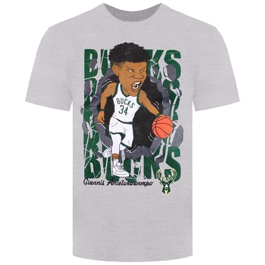 NBA Milwaukee Bucks 34 Giannis Antetokounmpo Hype Break Kinder-T-Shirt