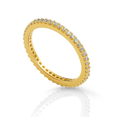 Orphelia 'Lily' Damen-Ring aus 925er Sterlingsilber – Gold ZR-7538/G