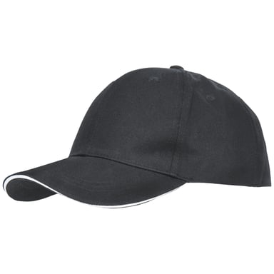 Trespass Unisex Baseballkappe Carrigan (Schwarz)
