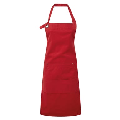Premier Calibre Taschenschürze aus schwerem Canvas (rot)