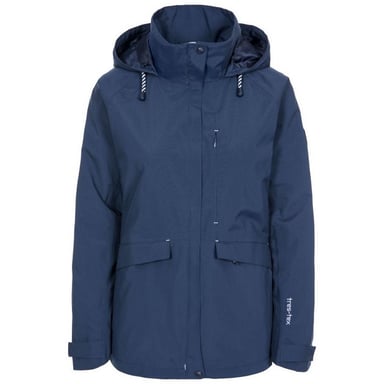 Trespass Womens/Ladies Voyage Wasserdichte Langarm-Jacke (Navy)