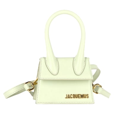 Jacquemus Chiquito Signature Mini-Handtasche aus grünem Leder