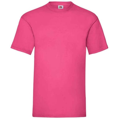 Fruit of the Loom - "Valueweight" T-Shirt für Herren (Fuchsie)