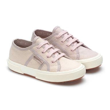Superga Childrens/Kids 2750 Organic Canvas Turnschuhe (Pink Magenta Leaves)