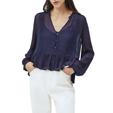 Pepe Jeans Damen ARVANA Shirt Blau 351556