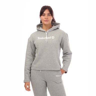 Women's Timberland Northwood Brushback Hoody in Grey Heather