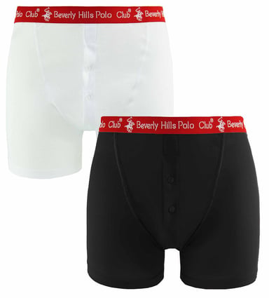 Beverly Hills Polo Club Herren 2er-Pack Boxershorts
