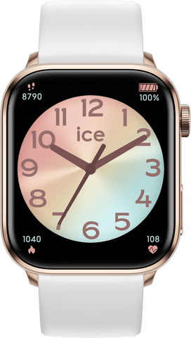 Ice Watch Ice Smart 2.0 - Roségold Unisex Weißer Uhren 022537