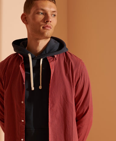Superdry Chemise classique légère en sergé