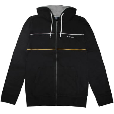 Ben Sherman Logo Herren Black Track Jacke