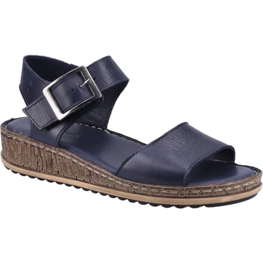 Hush Puppies - Damen Sandalen "Ellie", Leder (Marineblau)