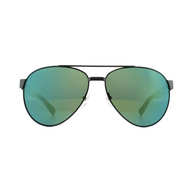 Lacoste Sonnenbrille L185S 315 Aviator Matte Grün Grün Spiegel