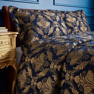 Paoletti Shiraz Traditionelles Jacquard Chenille Kopfkissenbezug