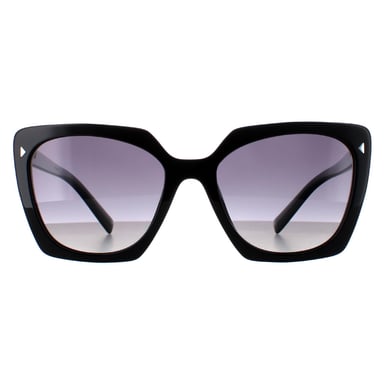 Prada Square Damen Schwarz Grau Gradient Polarisiert PR23ZS