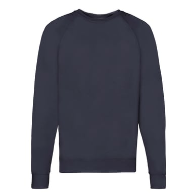 Fruit of the Loom - Sweatshirt für Herren/Damen Unisex Raglanärmel (Marineblau)