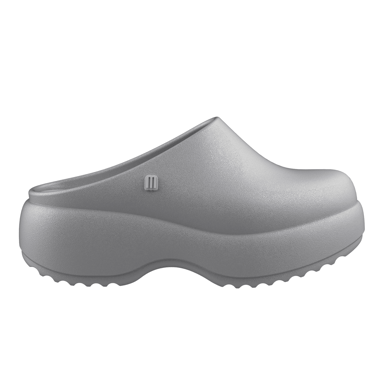 Free Clog Platform Grey